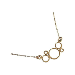 Donna - Collana - Placcato Oro 18k - Bubbles - 45 Cm en oferta