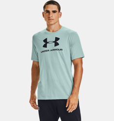 Maglia a manica corta UA Sportstyle Logo da uomo en oferta