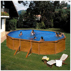 Piscina Ovale Pacific Gre Kit610w características
