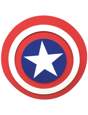Scudo in spugna Captain America™ per bambino