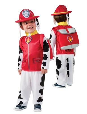 Costume Pompiere Marshall Paw Patrol™ per bambino