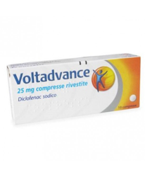 Novartis Voltadvance 10 Compresse Rivestite 25mg características