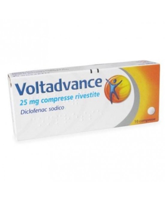 Novartis Voltadvance 10 Compresse Rivestite 25mg