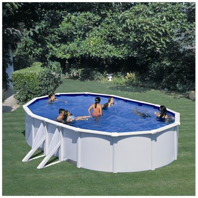 Piscina Ovale Bianca Gre Kitprov613
