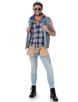 Costume da muratore per uomo