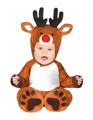 Costume piccola renna bebè
