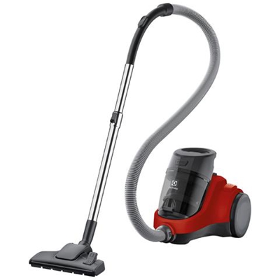 EASE C4 Aspirapolvere a Traino Senza Sacchetto Potenza 750 Watt Colore Rosso / Nero
