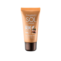 SOL Argan - BB cream facial - uniformadora protectora - con aceite de Argán - protección alta SPF30 (25 ml) - precio