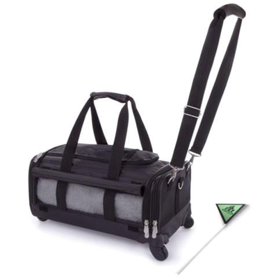 Trasportino Per Animali Ultimate On Wheels Nero