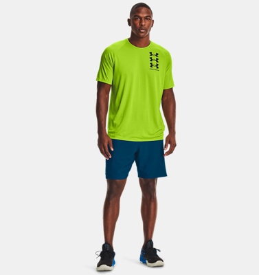 Maglia a manica corta UA Tech™ Triple Logo da uomo