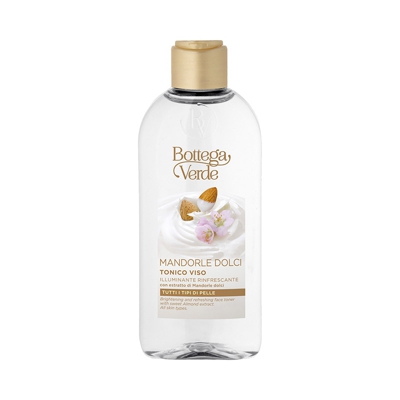 Mandorle dolci - Tónico facial - iluminador y refrescante - extracto de Almendras dulces (200 ml) - todo tipo de pieles