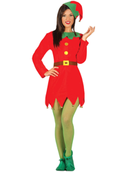 Costume miss folletto di natale per donna precio