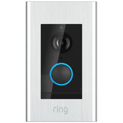 Wifi / Poe 1080p Videocitofono Porta - Vidéo Doorbell Elite Ring