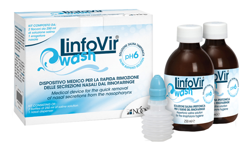 SOLUZIONE PER IRRIGAZIONE NASALE LINFOVIR WASH 2 FLACONI DA 250ML características