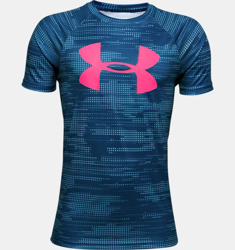 Maglia a manica corta UA Tech™ Big Logo Printed da ragazzo características