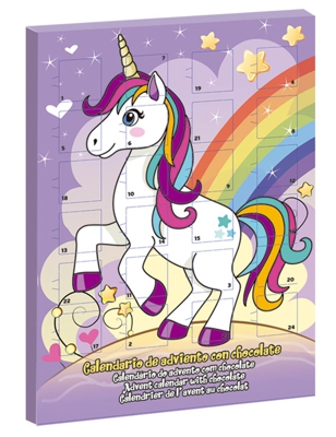 Calendario dell'avvento Unicorno 50 gr
