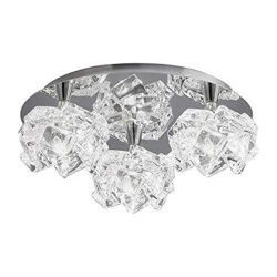 Inspired Mantra - Artic - Filo Soffitto 3 Luci G9 Rotondo Piccolo, Cromo Lucido características