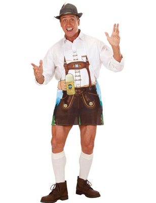 Grembiule uomo bavarese