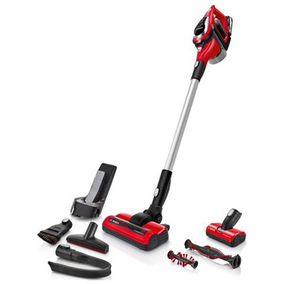 Serie 8 BBS81PET scopa elettrica Senza sacchetto Rosso