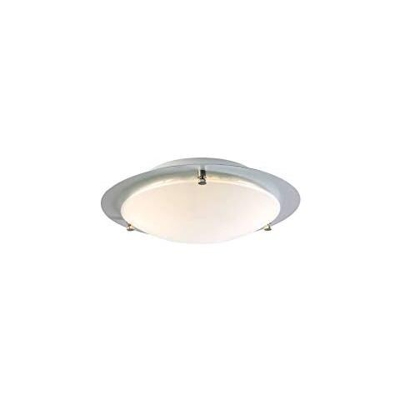 Belid Circlo - Lampada Da Soffitto A Filo 2 Luci Alluminio, Attacco E14