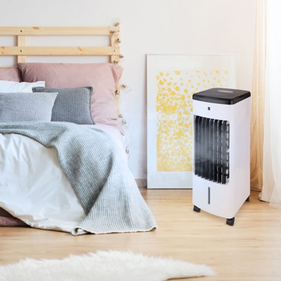 Ventilatore a torretta 0456, rotelle, telecomando