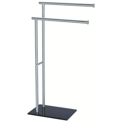 Piantana In Acciaio Inox Con Base In Vetro, 41x20xh. 79 Cm características