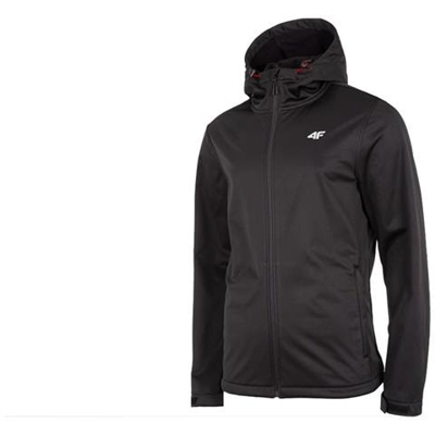 Men Softshell Nosh4-sfm001-20s, Uomo, Nero, Giacca, Numero: L Eu