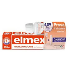 ELMEX CARIE SPECIAL PACK 1 DENTIFRICIO ELMEX CARIE 100 ML + 1 COLLUTORIO ELMEX CARIE 100 ML IN OMAGGIO características