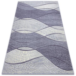 Tappeto Feel 5675/17944 Onde Beige / violet Toni Viola 180x270 Cm en oferta