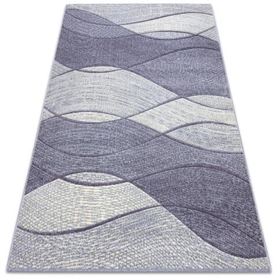 Tappeto Feel 5675/17944 Onde Beige / violet Toni Viola 180x270 Cm