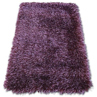 Tappeto Love Shaggy Disegno 93600 Viola Toni Viola 200x290 Cm