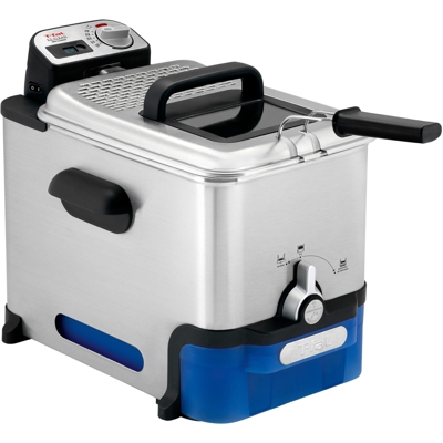 Oleoclean Pro Inox & Design FR8040 3,5 L Singolo Nero, Acciaio inossidabile 2300 W, Friggitrice