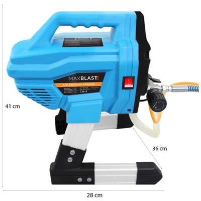 650w Aerografo Commerciale Elettrico Maxblast Airless Vaporizza Interni Esterni