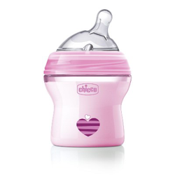 CHICCO BIBERON NATFEEL 0M+ 150 ML GIRL características