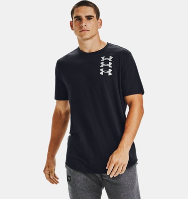 Maglia a manica corta UA Triple Stack Logo da uomo