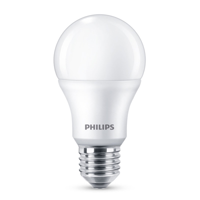 Philips E27 LED A60 8W 2.700K satinato set 4x