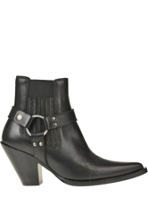 Leather texan boots precio