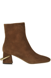 Leather ankle boots en oferta