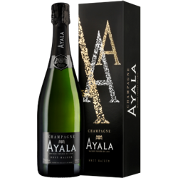 CHAMPAGNE AYALA - BRUT MAJEUR - EN COFANETTO REGALO FESTIF características