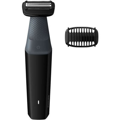 BODYGROOM Series 3000 Rasoio delicato Bodygroom utilizzabile sotto la doccia, Tagliacappelli