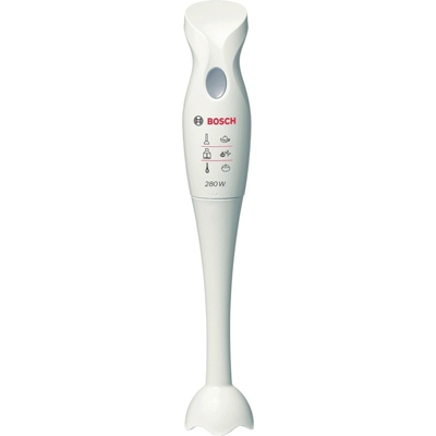 MSM6B100 frullatore Frullatore ad immersione Argento, Bianco 280 W, Frullatore a immersione