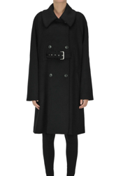 Double-breasted wool coat características