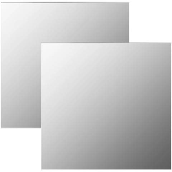 Specchi Da Parete 2 Pz 70x70 Cm Quadrati In Vetro características