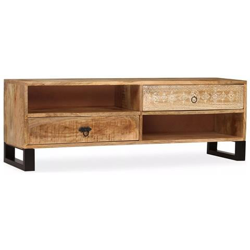 Mobile Porta TV in Legno Massello di Mango 120x30x40 cm características