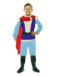 Costume principe affascinante bambino características
