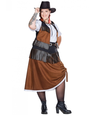 Costume cowgirl grandi taglie donna