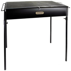 Barbecue A Carbone Con Gambe Nero (80 X 42 Cm) S2201443 en oferta