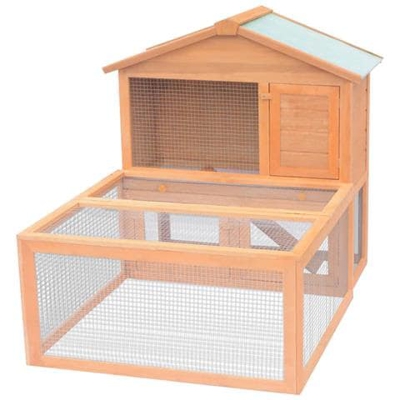 Gabbia Per Conigli Da Esterno In Legno