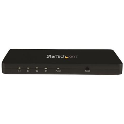 Sdoppiatore Splitter Video HDMI 4k @ 30hz 1 ingresso 4 uscite 1x4 porte di uscita con custodia in alluminio