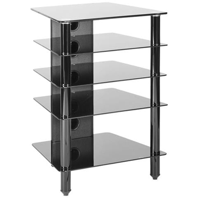 HFBLK610 Fisso Nero Base da Pavimento per Tv a Schermo Piatto